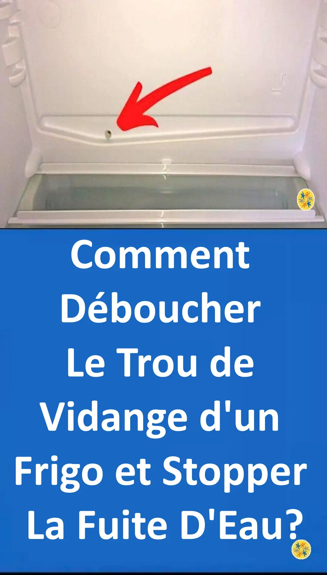 Nettoyage pratique de la sortie d'évacuation 