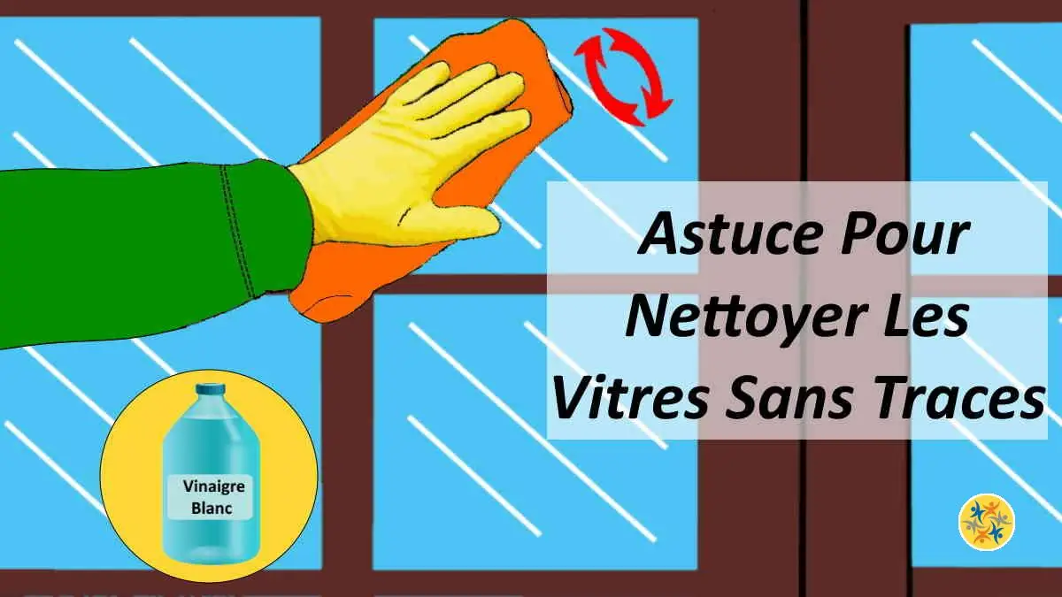 Redonnez la brillance aux vitres par le vinaigre blanc 