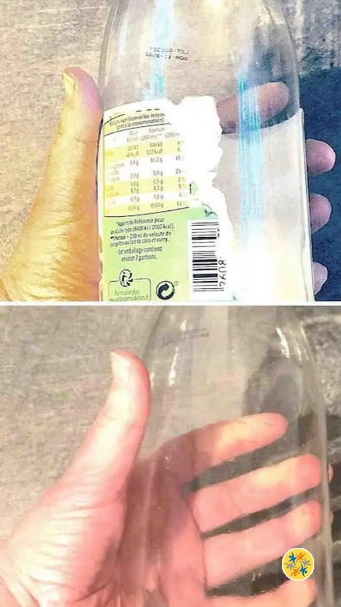 astuce pour retirer une étiquette sans laisser de trace