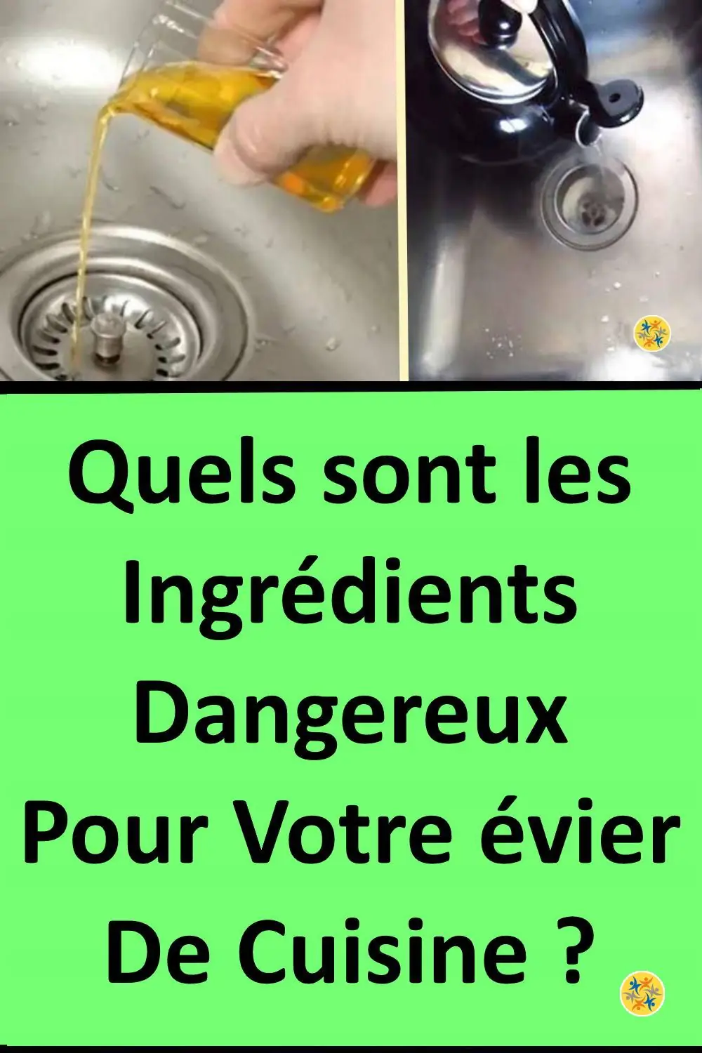 4 ingrédients que vous ne devez pas verser dans l'évier  
