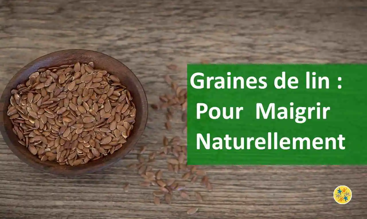 Maigrir naturellement avec des graines de lin. 
