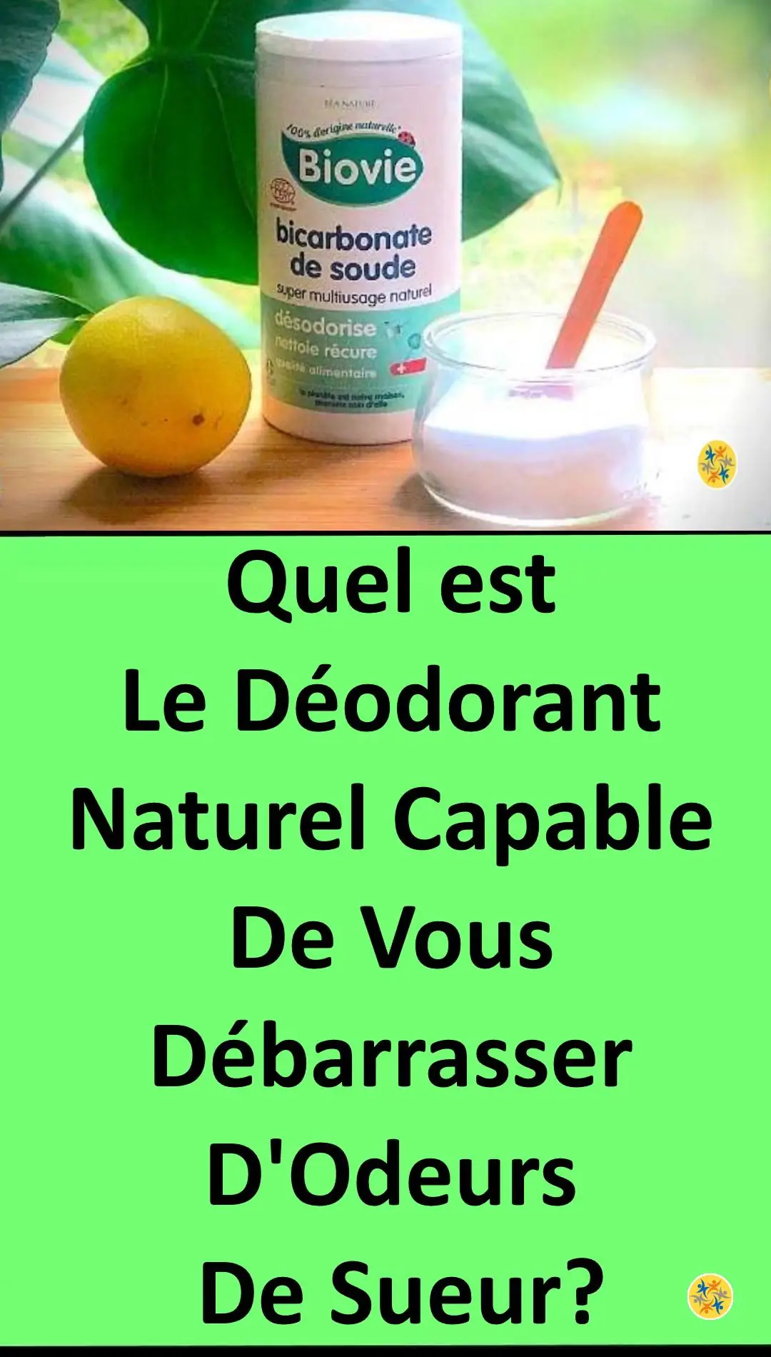 Le produit anti-transpirant le plus économique 