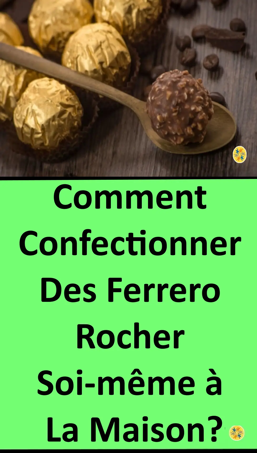 Préparation de boules de chocolat aux noisettes 