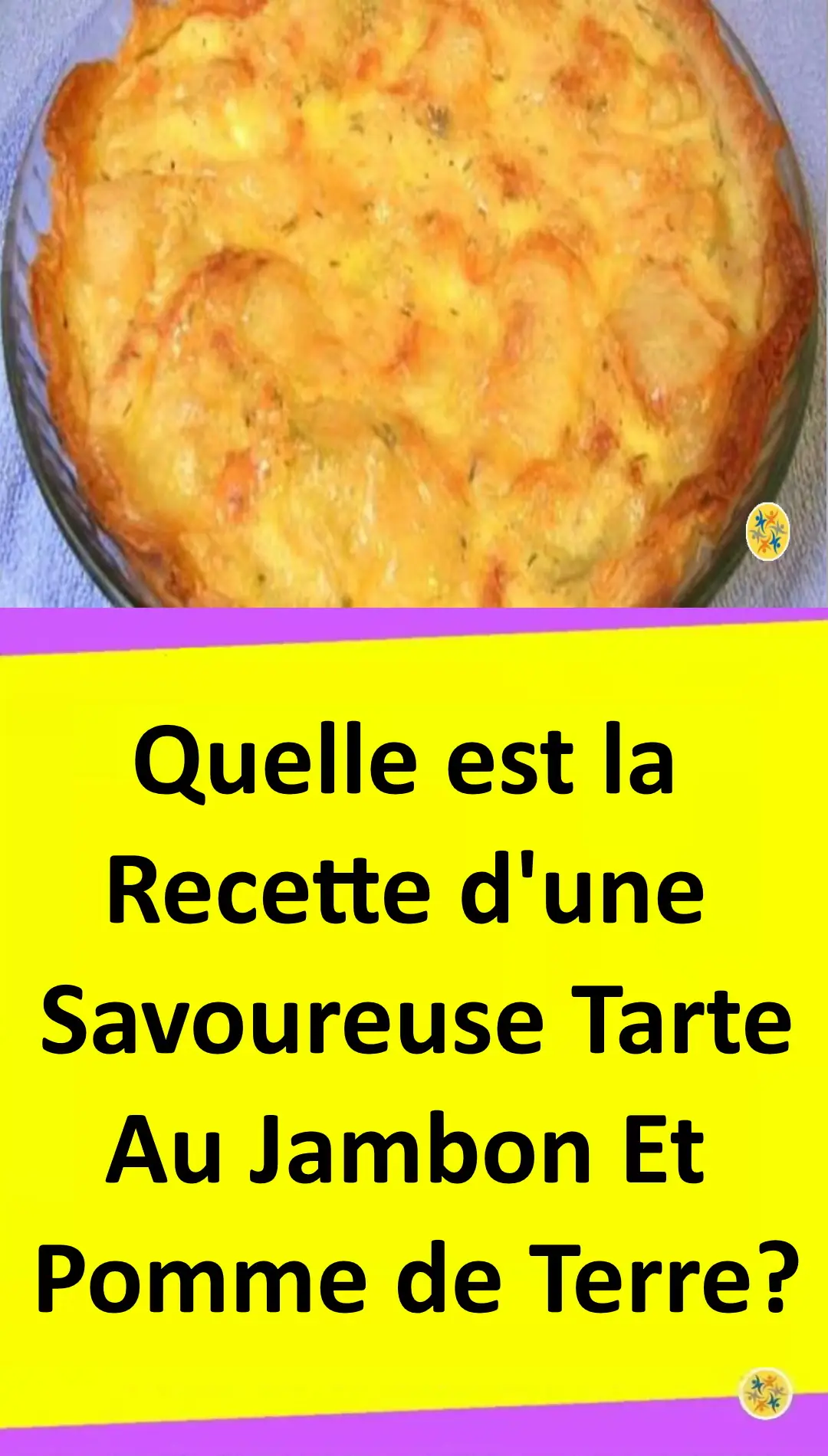 Mode de préparation d'une quiche au jambon 