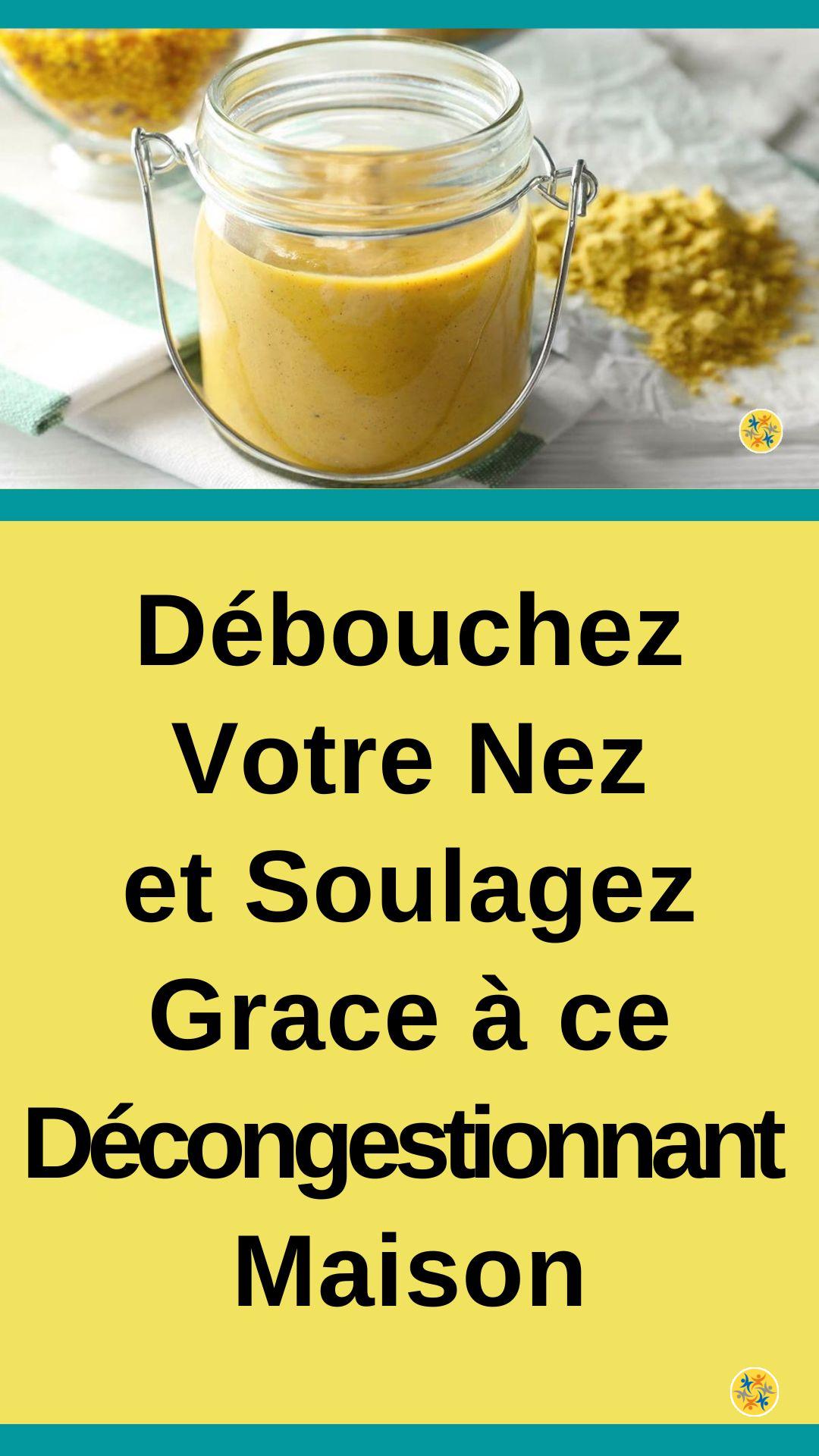  Recette de décongestionnant maison pour déboucher le nez