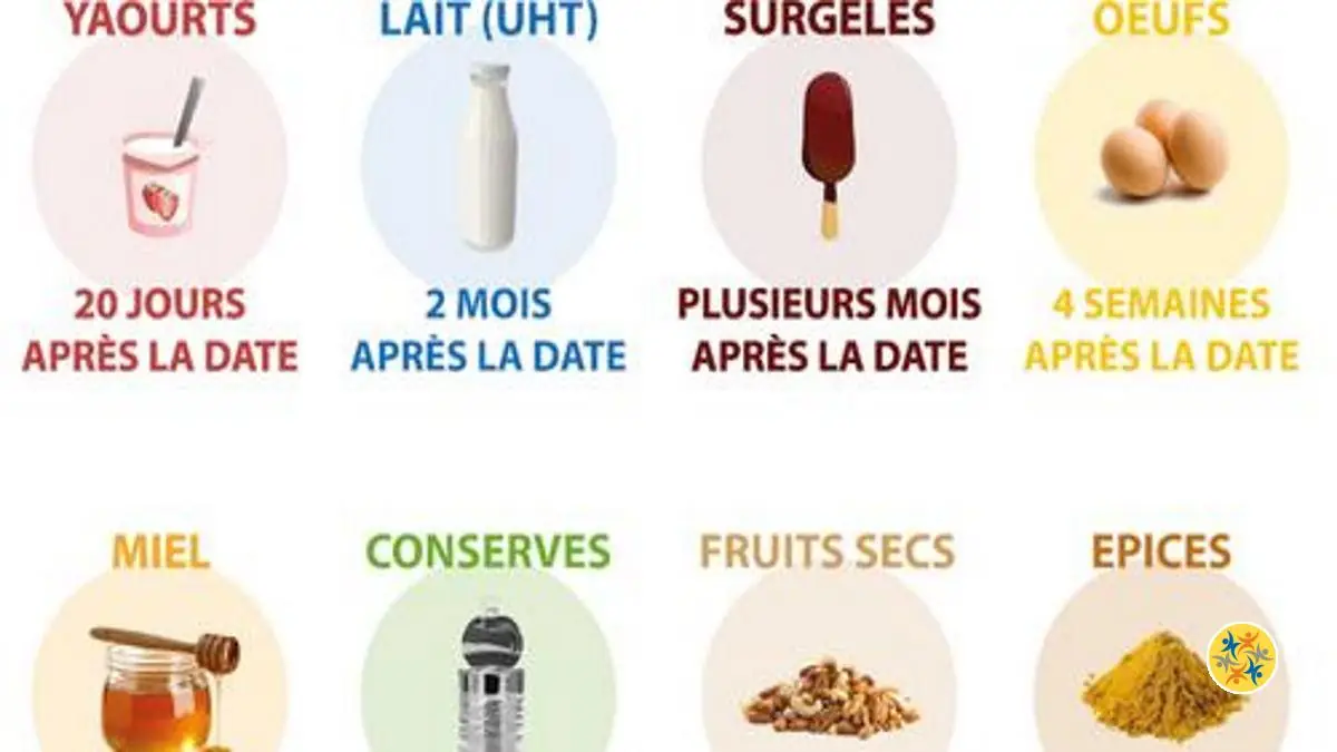 8 Aliments Encore Consommables Même Après la Date de Péremption