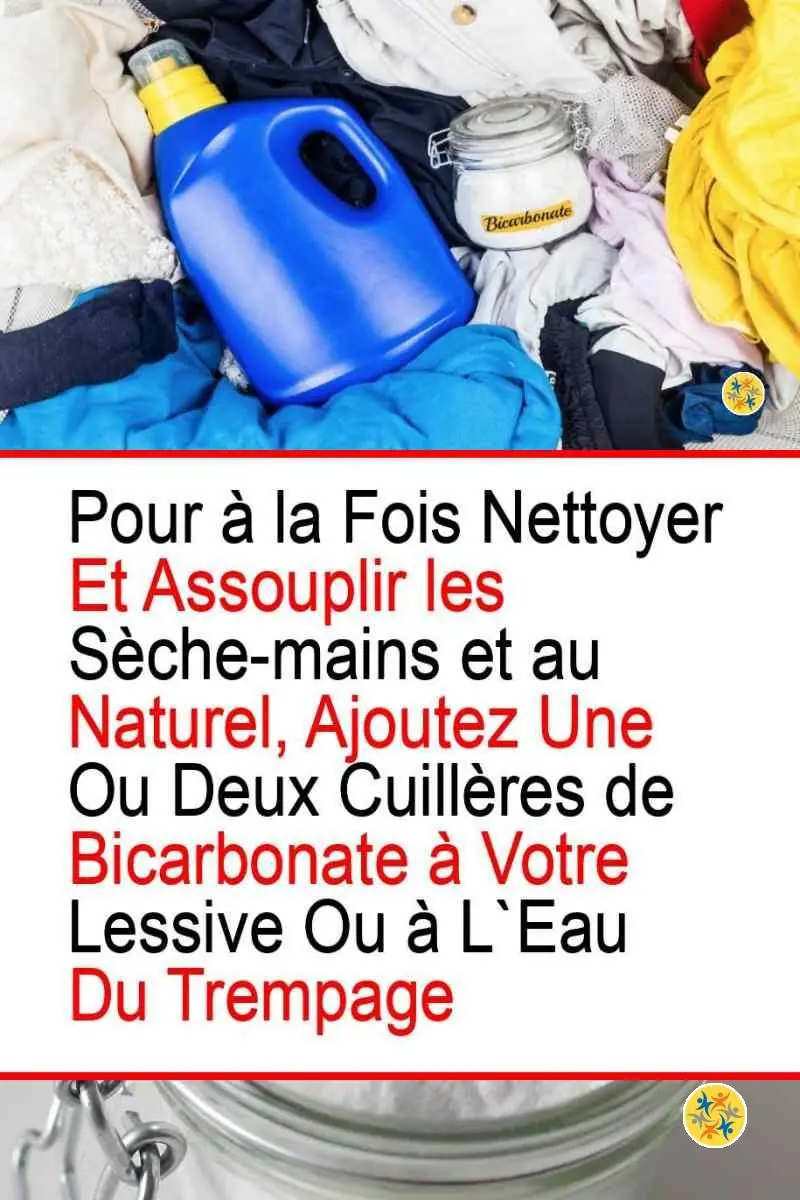 Rendez vos Serviettes plus Douces en faisant appel à 4 Produits Écolos 8 Action adoucissante du bicarbonate sur les serviettes