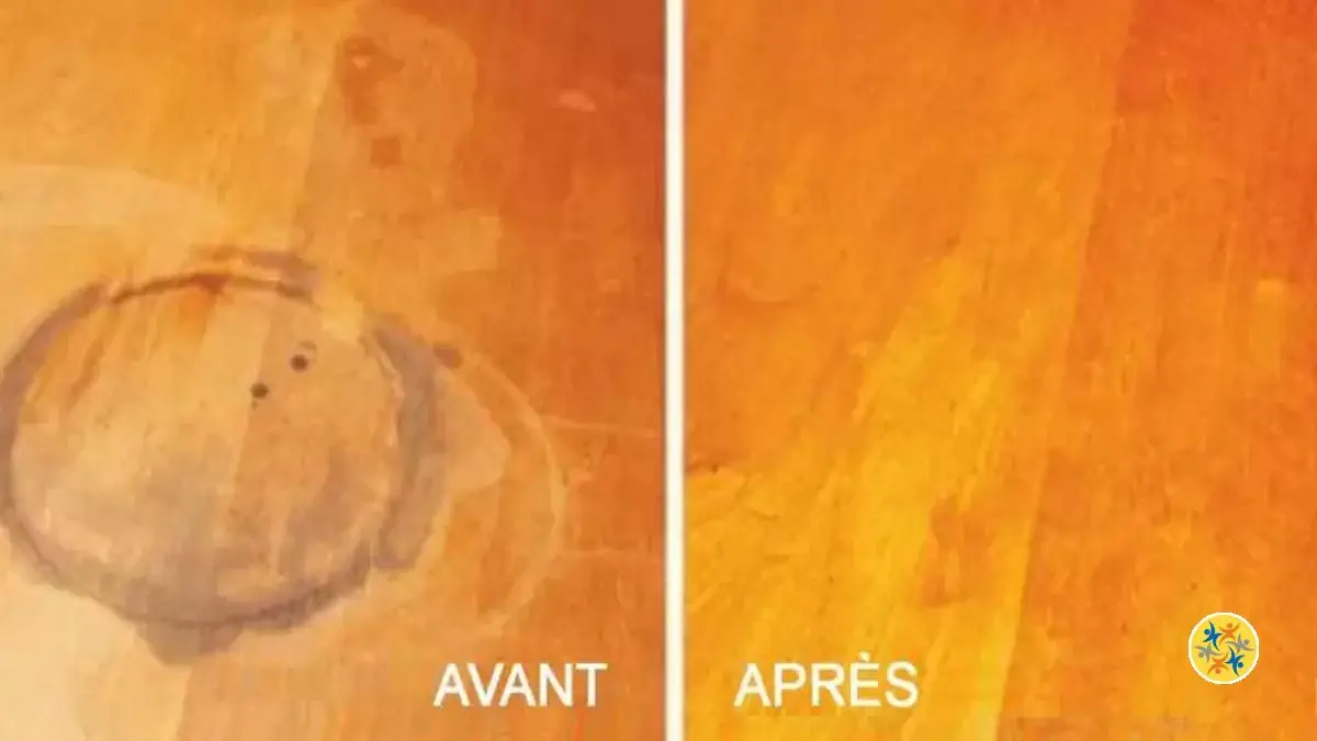 L’Astuce pour Enlever une Tache d’Eau d’un Meuble en Bois