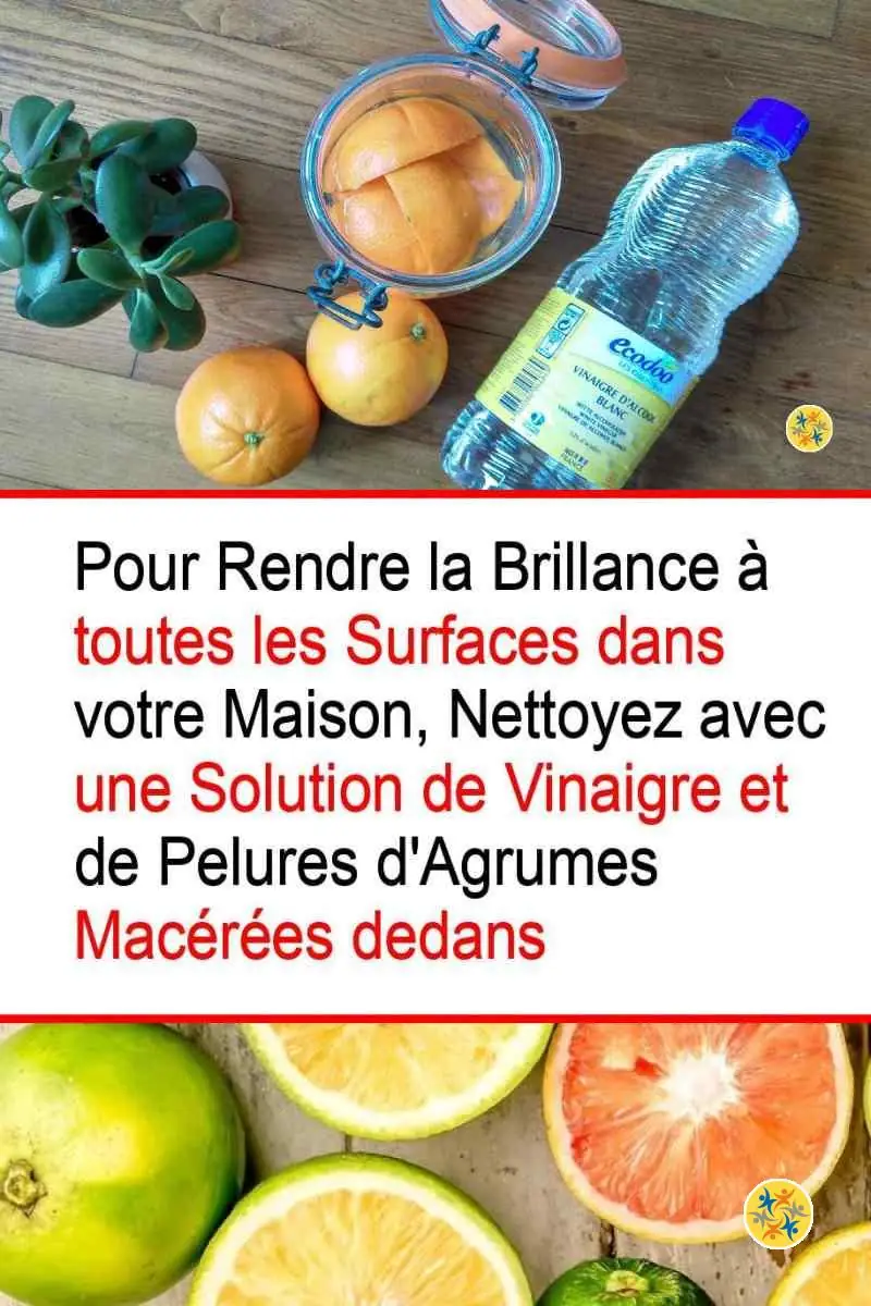 Les peaux d'oranges et leur rôle au nettoyage