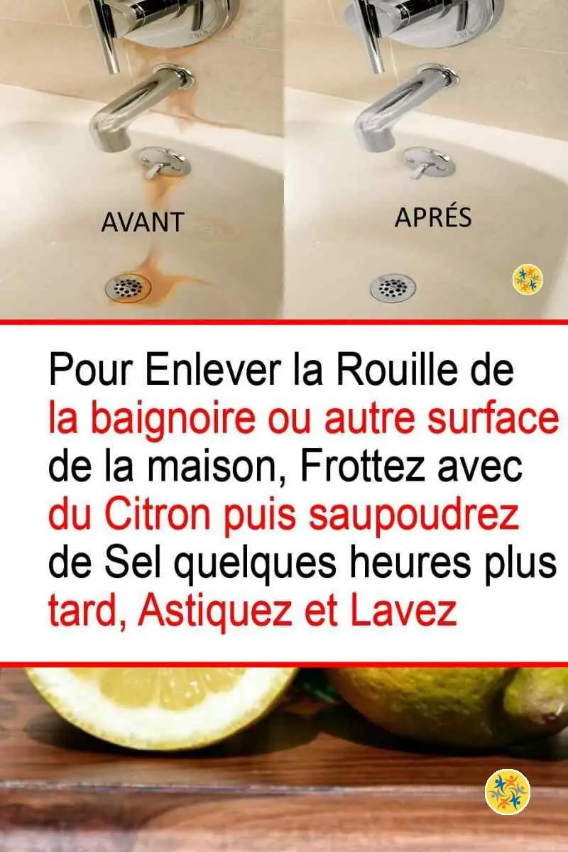 Comment Faire le Ménage en insistant sur 4 Détails ? 31 Perfectionner le ménage en se débarrassant de rouille
