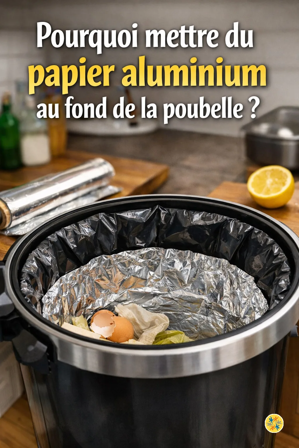 Le papier aluminium empêche-t-il vraiment les fuites de liquides dans la poubelle ?