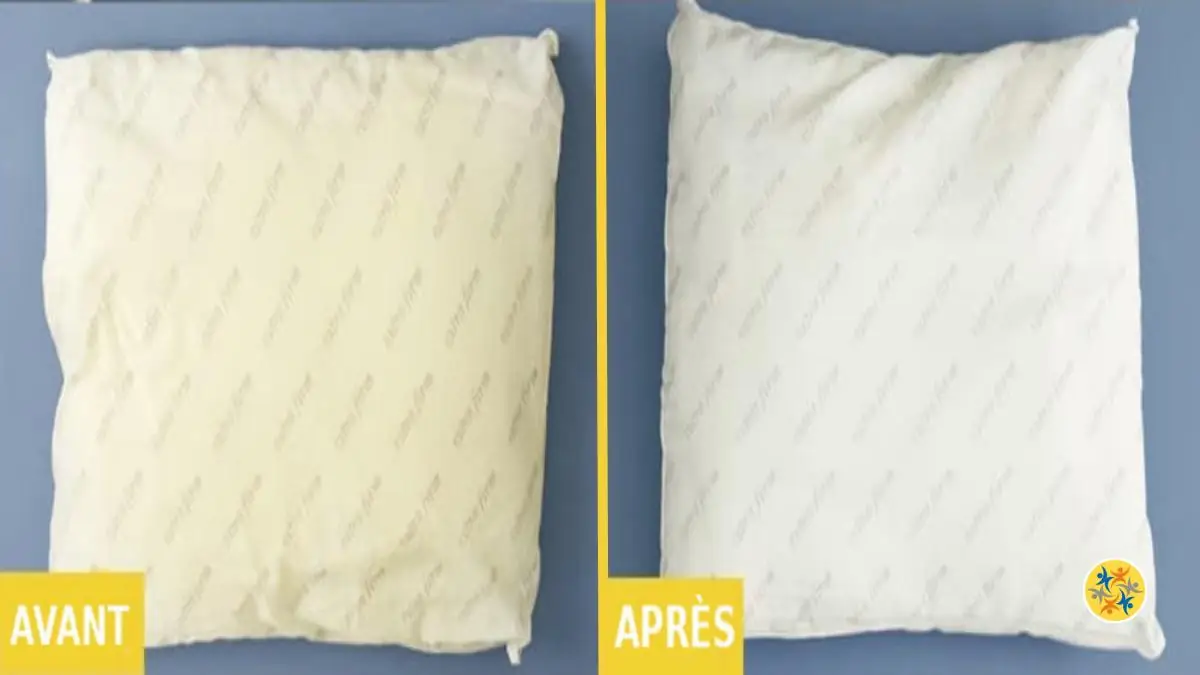 Comment Raviver les Oreillers Jaunis et les Rendre Comme Neufs