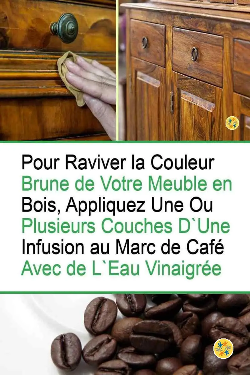 5 Astuces pour Recycler le Marc de Café et l'Exploiter Correctement 12 Recycler le café pour colorer et lustrer le bois