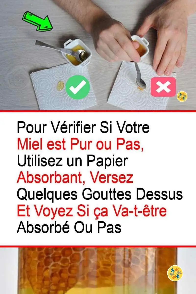 Testez la Pureté de Votre Miel en Recourant à ces 5 Astuces 8 Ruse du papier pour voir si le miel est pur