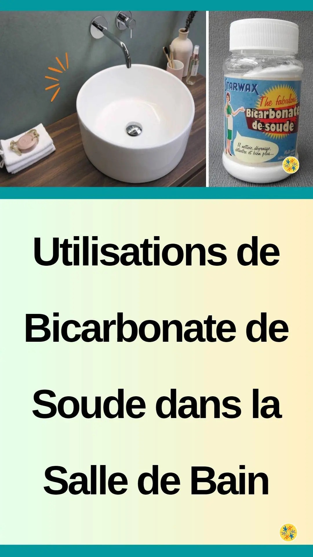 Utilisations de bicarbonate de soude dans la salle de bain 