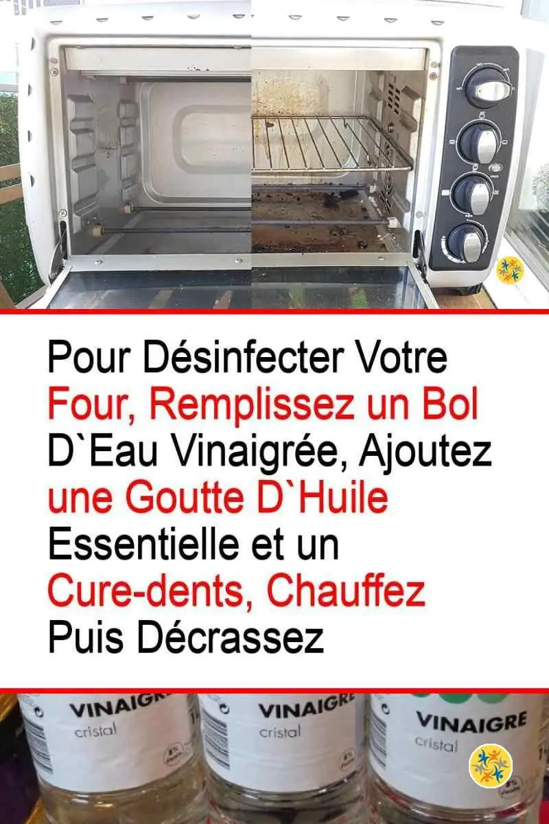 Redonnez de l'Eclat au Micro-ondes avec ces 3 Produits 4 L'astuce du vinaigre pour rendre l'éclat au four