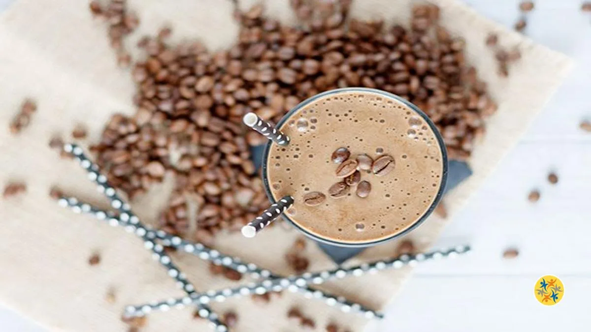 Café Glacé Riche Goût Amande, Chocolat et Vanille