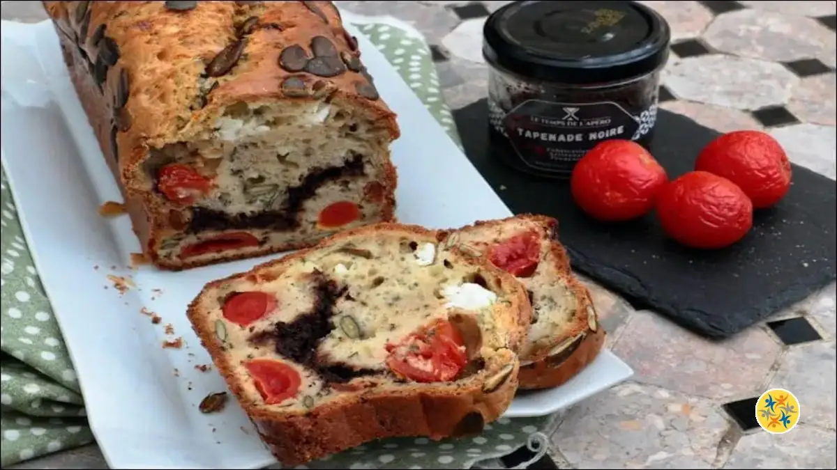La Recette d&rsquo;un Cake Salé à la Feta, Tapenade et Tomates Cerises pour l&rsquo;Apéro