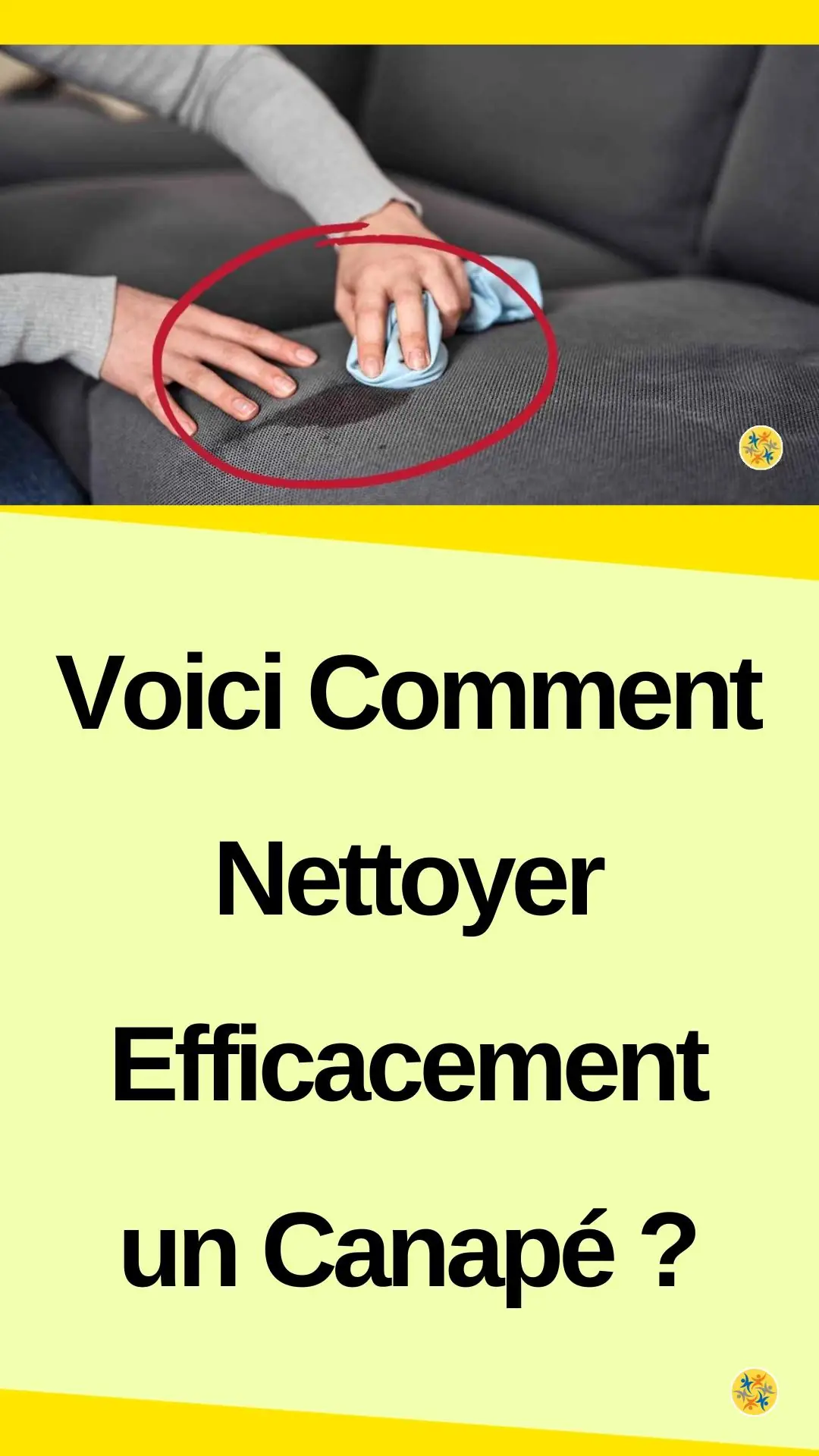 Conseils pour nettoyer un canapé 