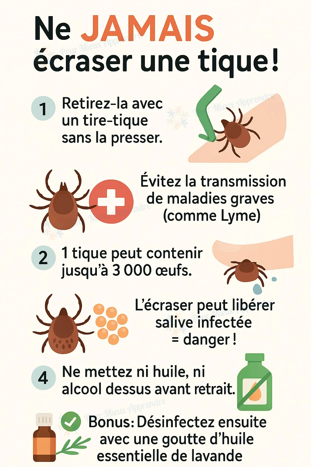 Comment protéger votre santé après une piqûre de tique ?