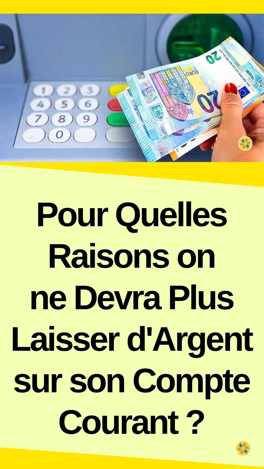 Laisser une somme d'argent sur sa carte bancaire  