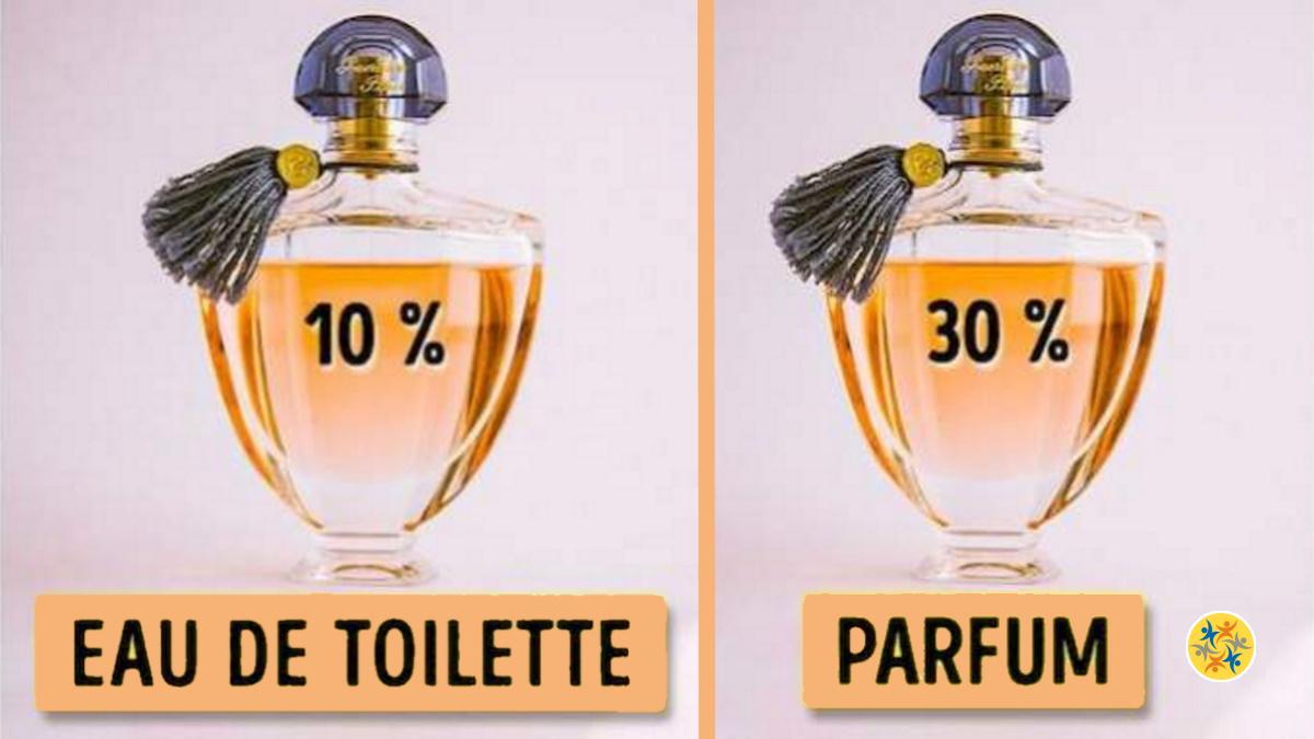 Eau de Toilette, Eau de Parfum, Eau de Cologne et Parfum Quelle Différence entre ces produits