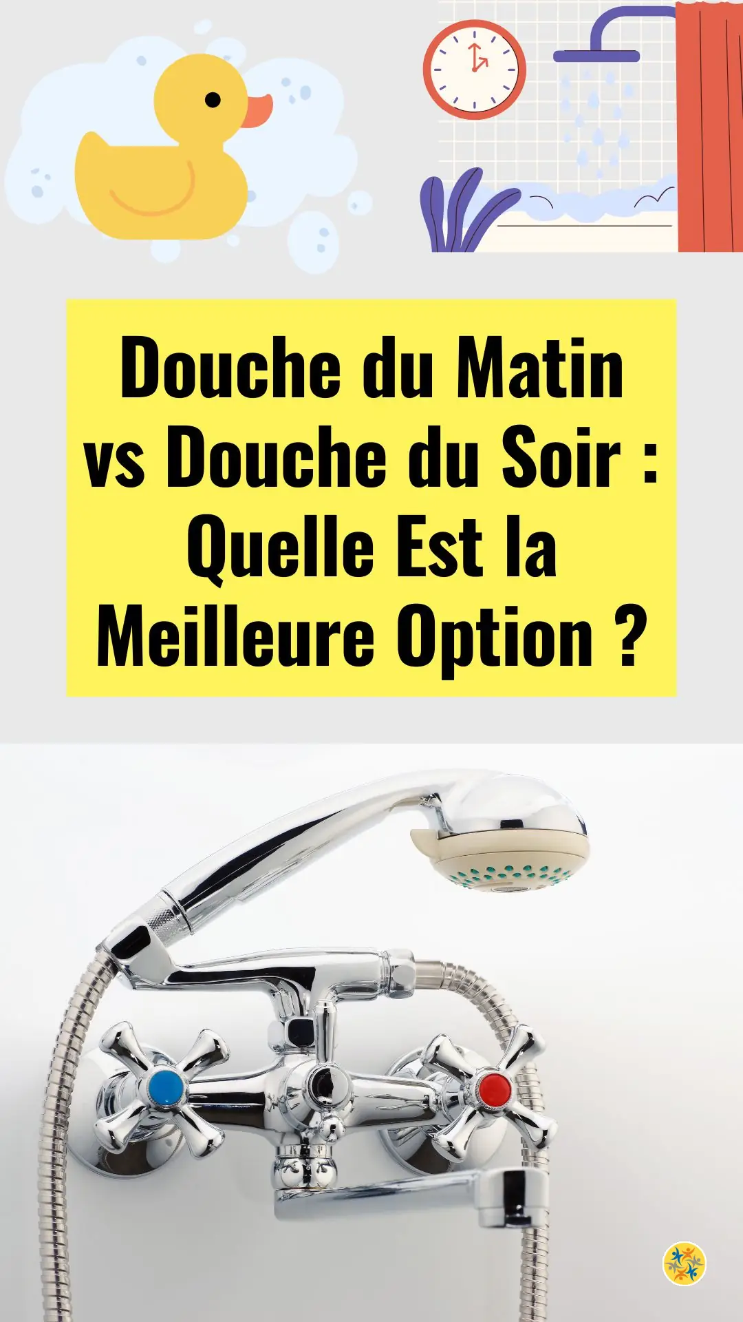 Comparatif des bienfaits : douche le matin ou le soir