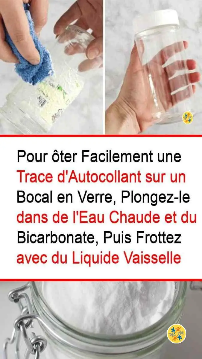 Enlevez les Traces de Colle sur du Verre avec 3 Eléments 12 Le moyen d'enlever une trace de colle à l'aide de bicarbonate de soude