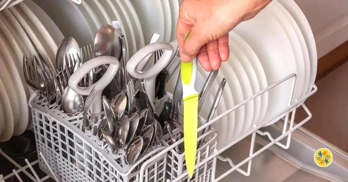Conseil d'éviter de mettre les couteaux dans le lave-vaisselle