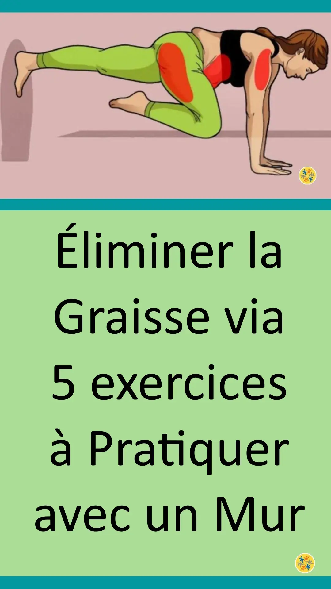 Exercices de mur pour éliminer la graisse 