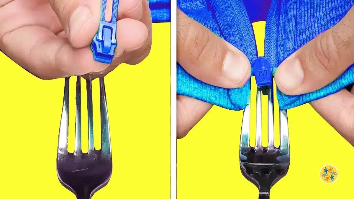 Comment Reparer Une Fermeture Eclair Avec Une Fourchette Le Zip d'un Vêtement et 5 Problèmes à Régler