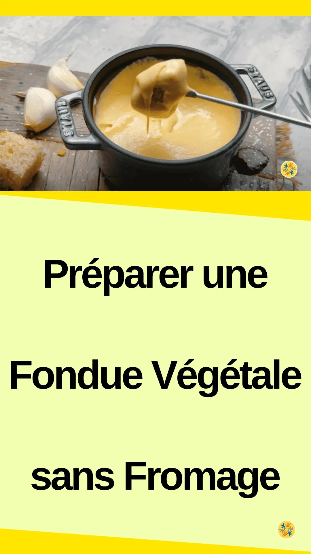 Recette de fondue végétale 