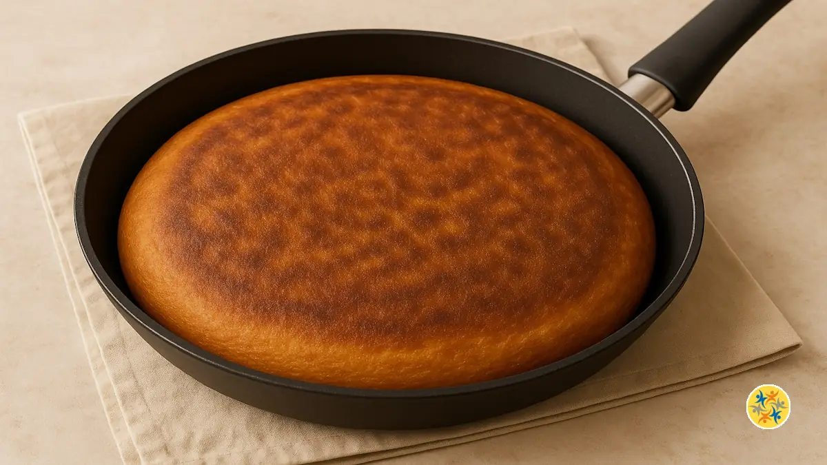 Gâteau express sans four (à la poêle)