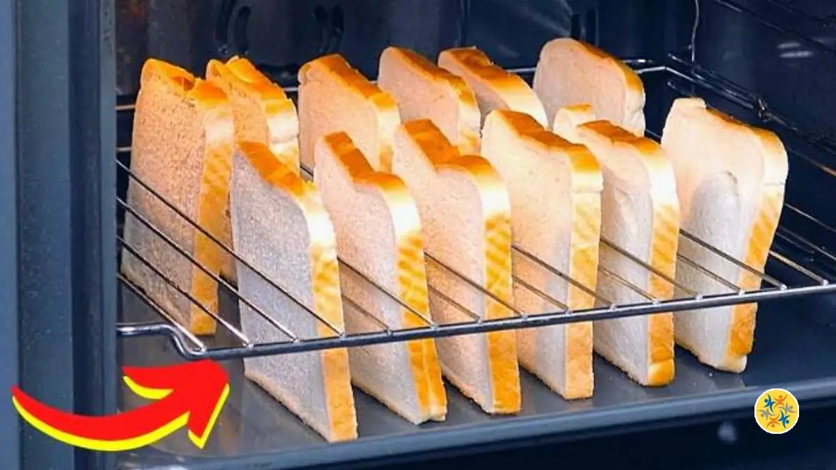 4 étapes pour griller du pain dans le four rapidement