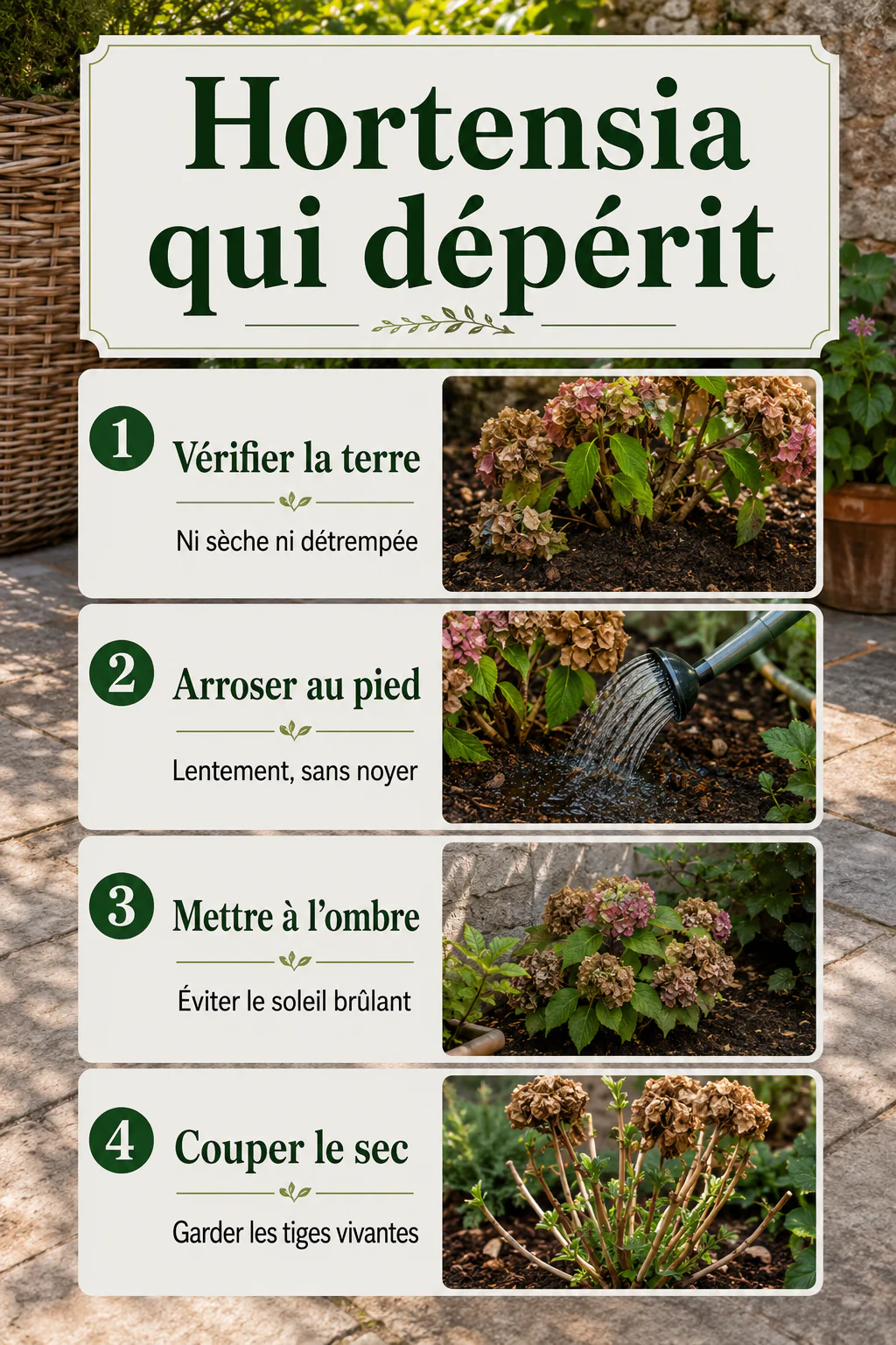 Votre hortensia dépérit ? Voici les gestes qui peuvent le sauver 2
