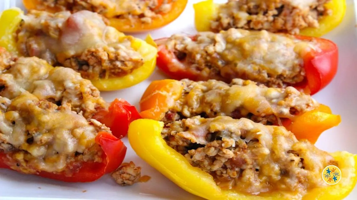 Poivrons Farcis à la Viande Hachée pour l'Apéro