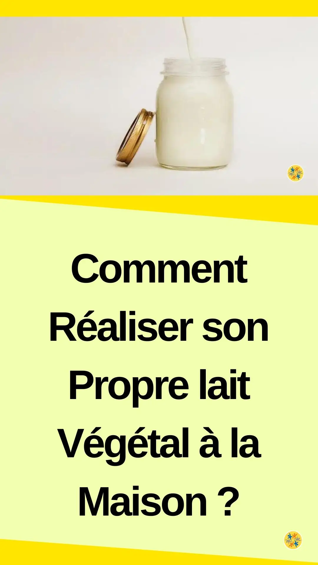 Recette de lait d'amandes fait maison 