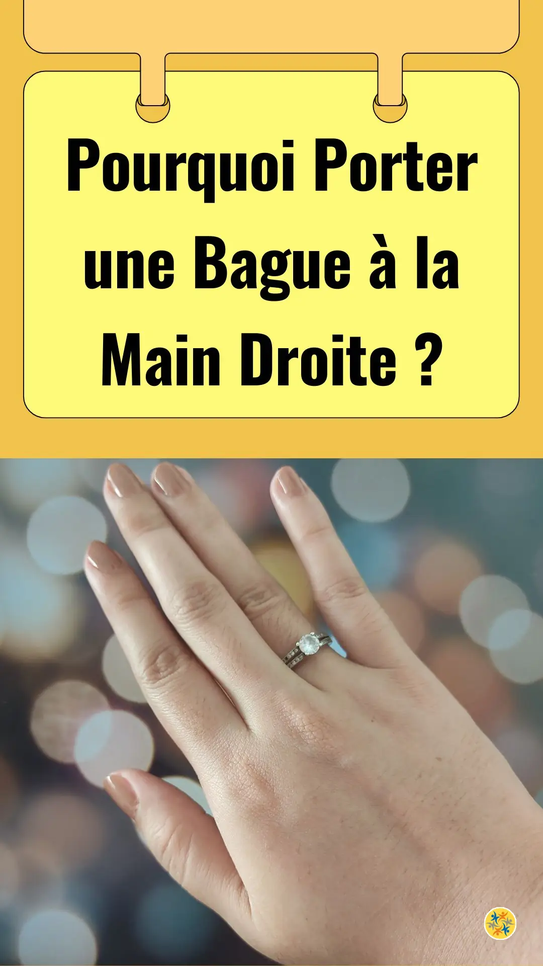 Bagues à la main droite : significations et choix
