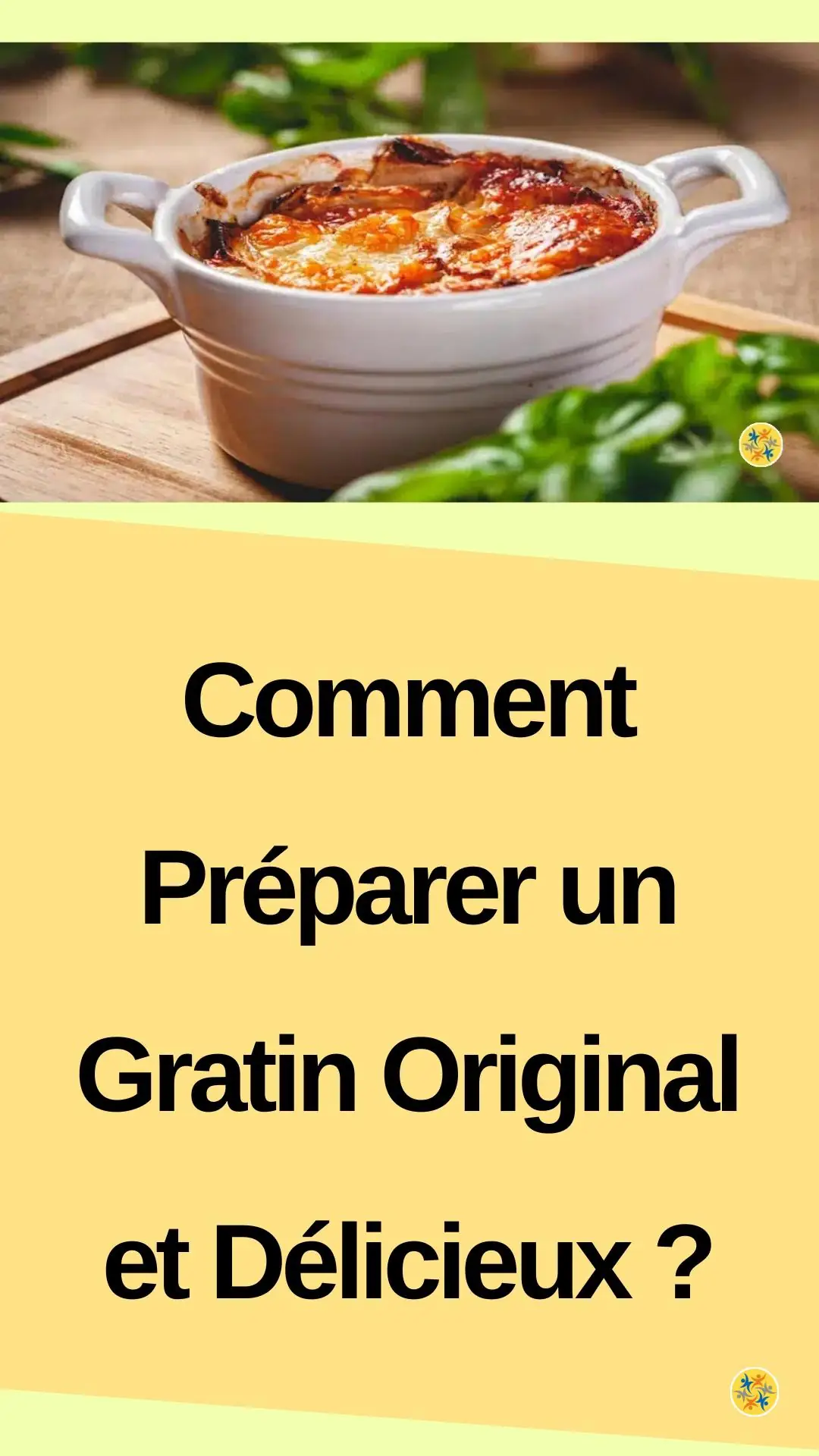 recettes de gratin à base de différentes légumes 