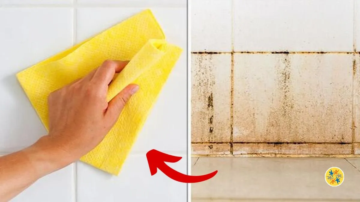 Le Truc Pour Nettoyer le Carrelage de la Salle de Bain Très Rapidement