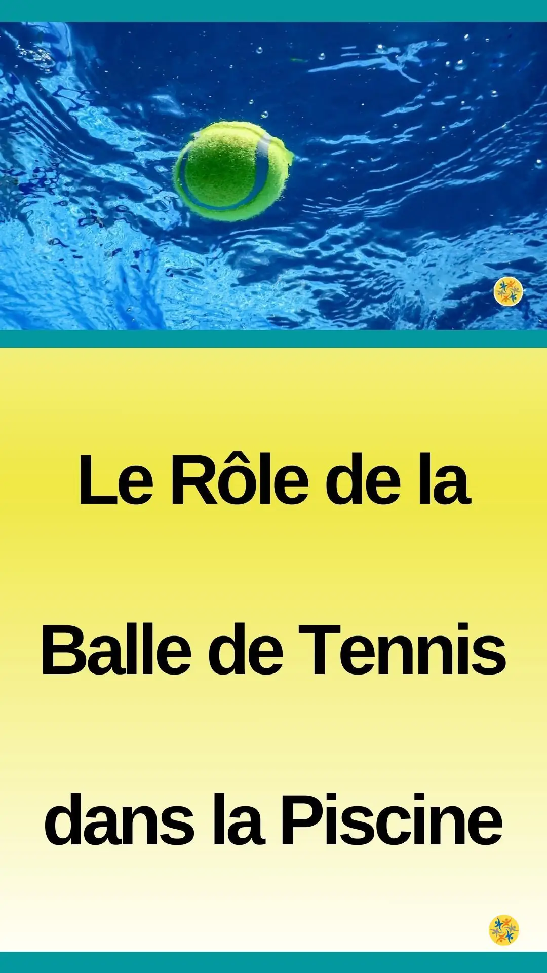 Assainir l'eau avec une simple balle à tennis 